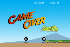 Game Over Screen
